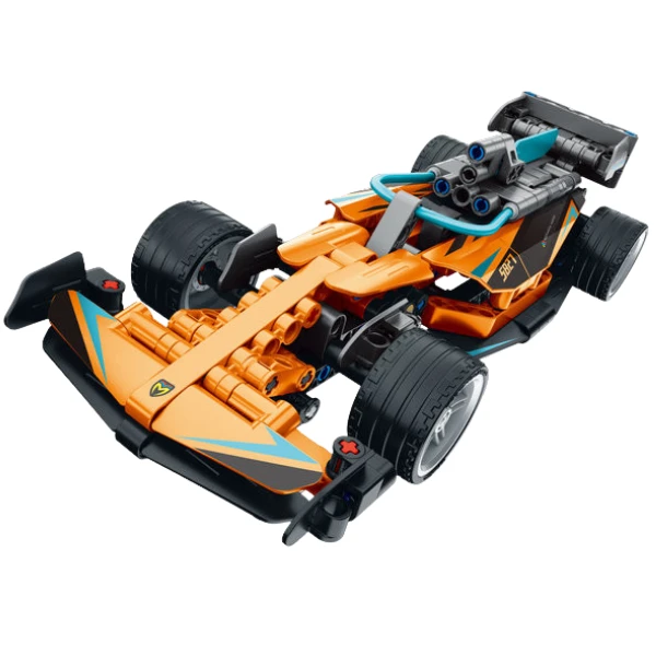 Set de construcție 2 în 1, im master mechanical master „mașină sportivă”, cu inerție, 221 piese 2