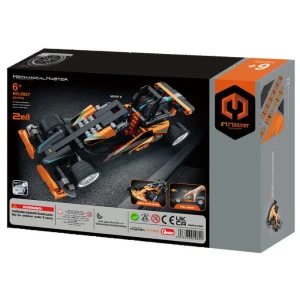 Set de construcție 2 în 1, im master mechanical master „mașină sportivă”, cu inerție, 221 piese Thumbnail 5
