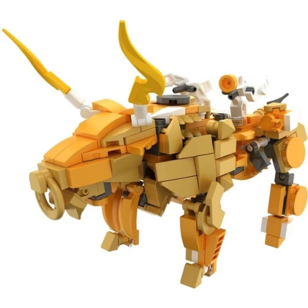 Set de construcție 2 în 1 im master mechanical master „cei cinci generali tigri: huang zhong”, 344 piese 4