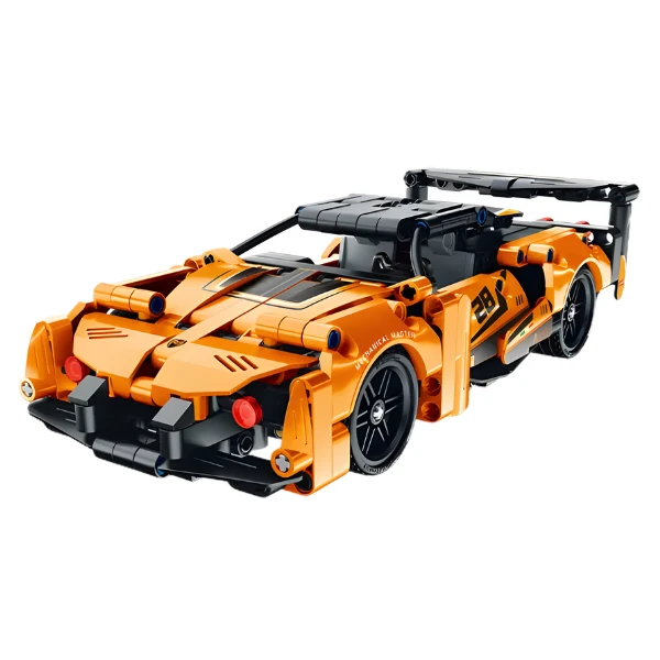 Set de construcție 2 în 1, im master mechanical master „mașină sportivă”, cu inerție, 278 piese 2