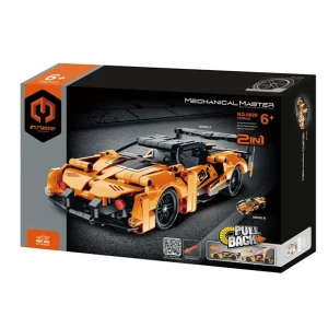 Set de construcție 2 în 1, im master mechanical master „mașină sportivă”, cu inerție, 278 piese Thumbnail 3
