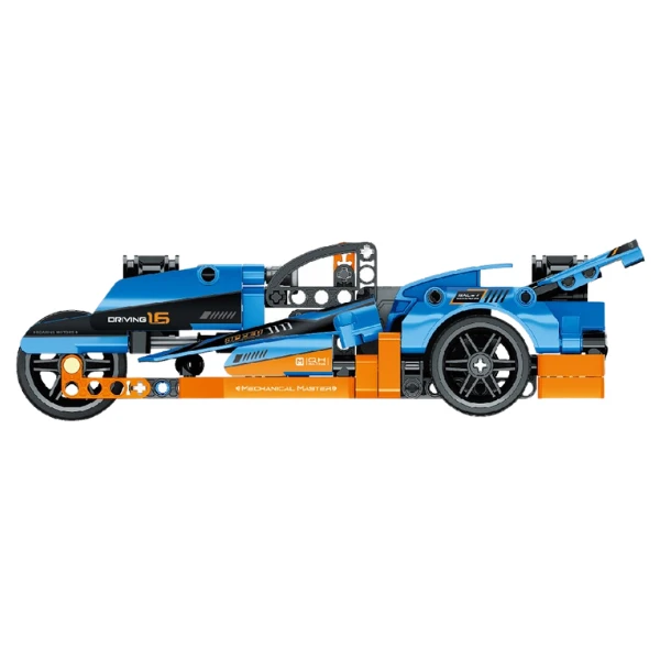 Set de construcție im master mechanical master „motocicletă de curse”, cu inerție, 202 piese 4