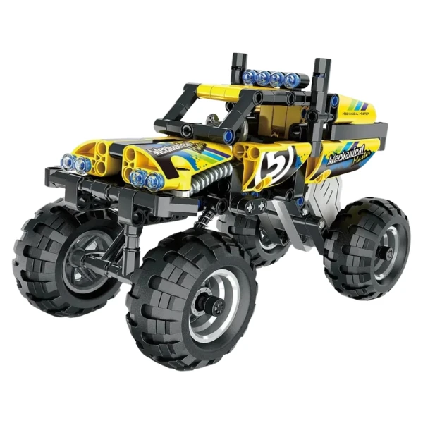 Set de construcție im master mechanical master „suv”, cu inerție, 199 piese 2