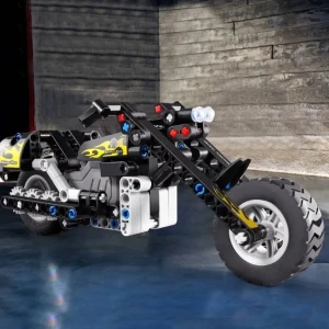 Set de construcție im master mechanical master „motocicletă”, cu inerție, 183 piese Thumbnail 5