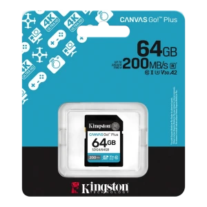 Карта памяти kingston canvas go! plus, 64гб (sdg4/64gb) Thumbnail 2