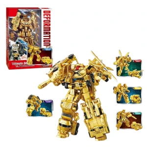 Robot transformer 5 în 1 "distrugere totală"