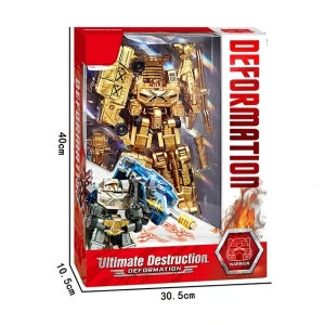 Robot transformer 5 în 1 "distrugere totală" Thumbnail 4