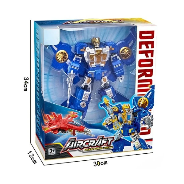 Robot transformer 2 în 1 "avion", în as. 4