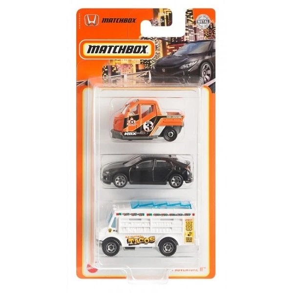 Hot wheels set 3 masini de baza matchbox (as). 5