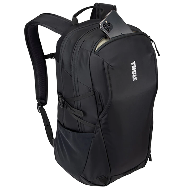 Rucsac pentru laptop thule enroute, 15.6", construit cu nailon 400d aprobat bluesign cu fermoare ykk, negru 11