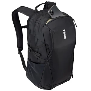 Rucsac pentru laptop thule enroute, 15.6", construit cu nailon 400d aprobat bluesign cu fermoare ykk, negru Thumbnail 7