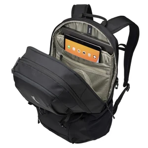 Rucsac pentru laptop thule enroute, 15.6", construit cu nailon 400d aprobat bluesign cu fermoare ykk, negru Thumbnail 2