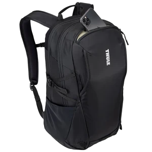 Rucsac pentru laptop thule enroute, 15.6", construit cu nailon 400d aprobat bluesign cu fermoare ykk, negru Thumbnail 11