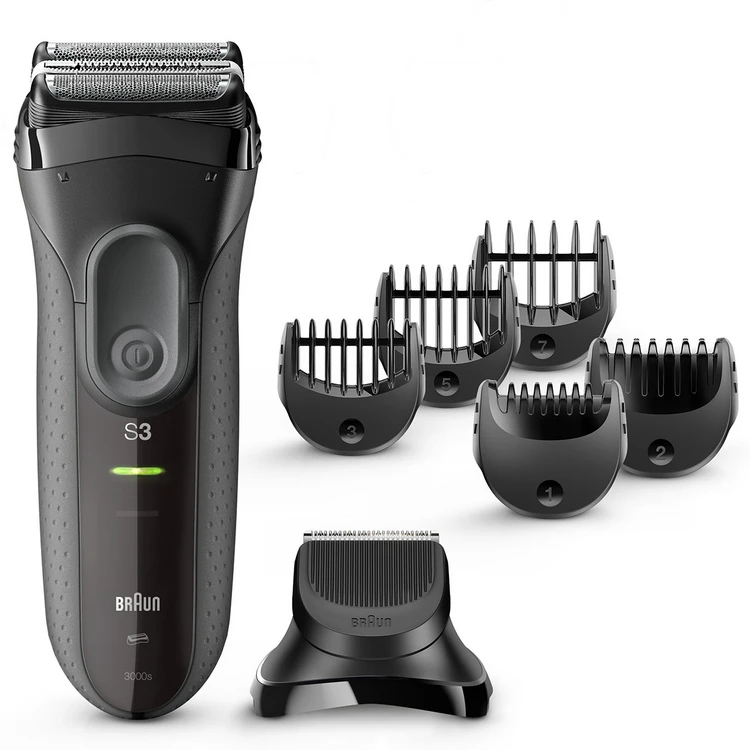 Электробритва мужская braun series 3 shave&style, чёрный 2