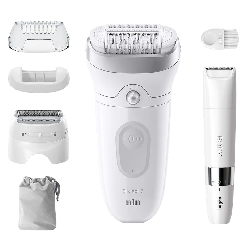 Эпилятор braun se7441, белый 2