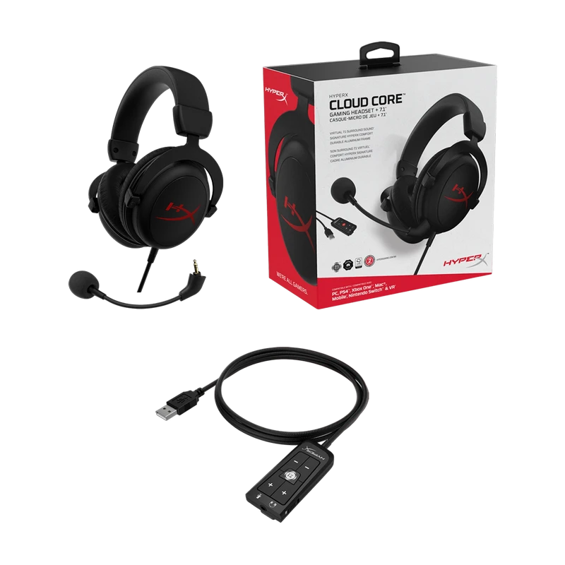 Căști hyperx cloud ii core, fără fir, negru 13