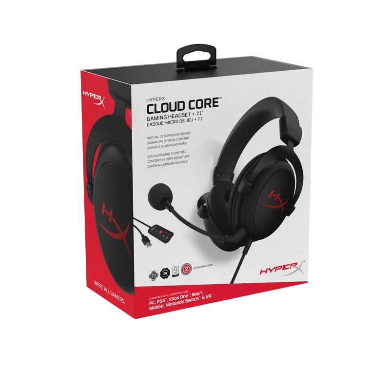 Căști hyperx cloud ii core, fără fir, negru 4