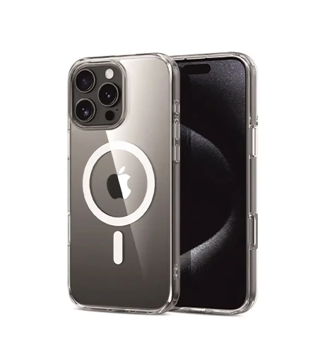 Clear jelly magstick swissten transparent p/u apple iphone 16 pro 2