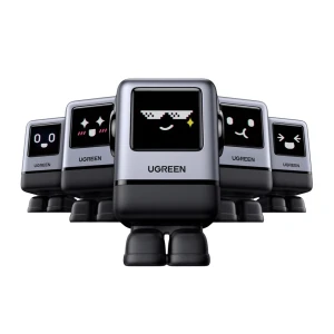 Ugreen uno robot gan быстрое зарядное устройство 3xtype-c+1*usb-a 100w, черное Thumbnail 3