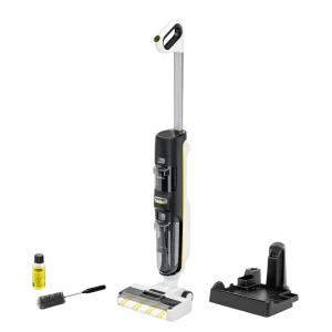 Mop electric karcher fcv 4 1.056-131.0, negru | alb