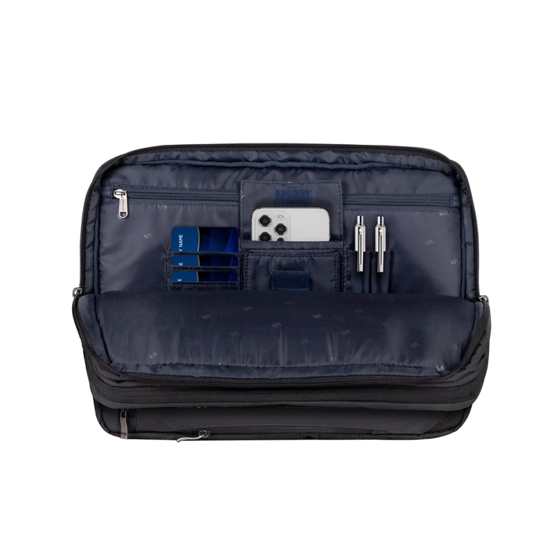 Geantă pentru laptop rivacase central, 16", poliester, negru 12