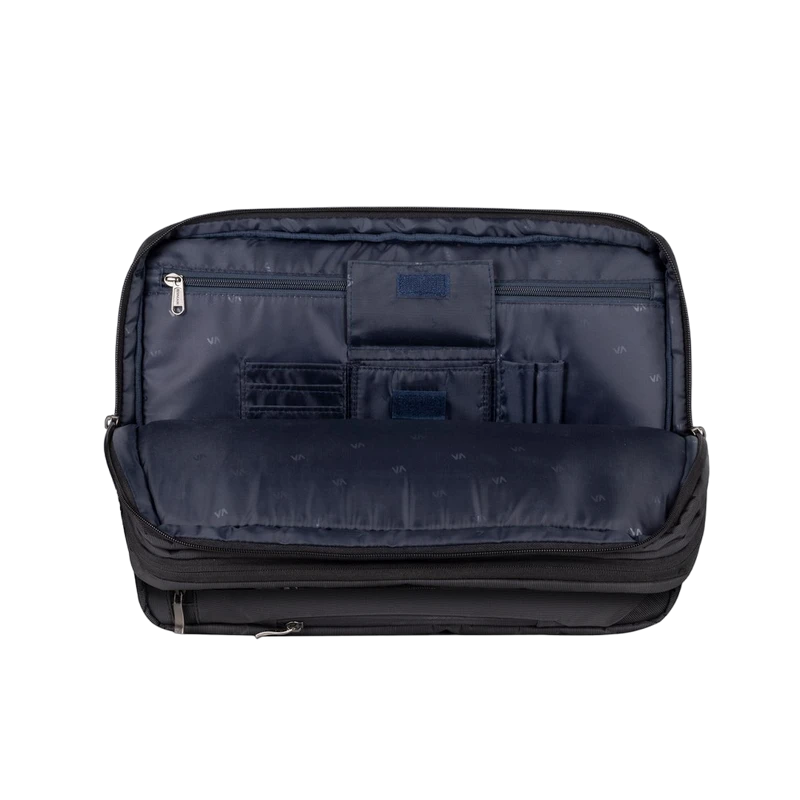 Geantă pentru laptop rivacase central, 16", poliester, negru 17