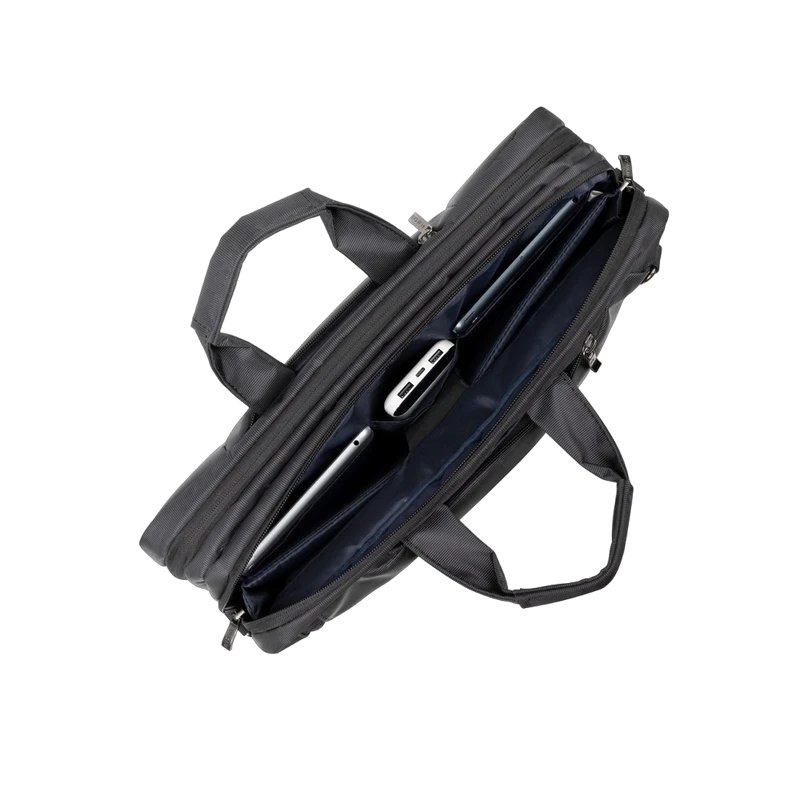 Geantă pentru laptop rivacase central, 16", poliester, negru 28