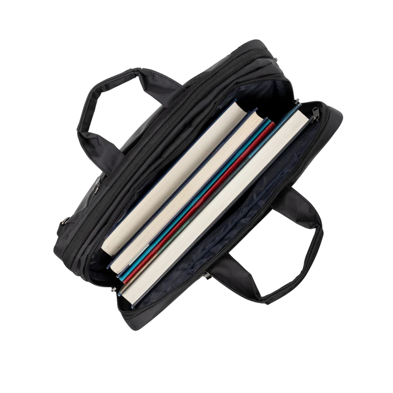 Geantă pentru laptop rivacase central, 16", poliester, negru 15