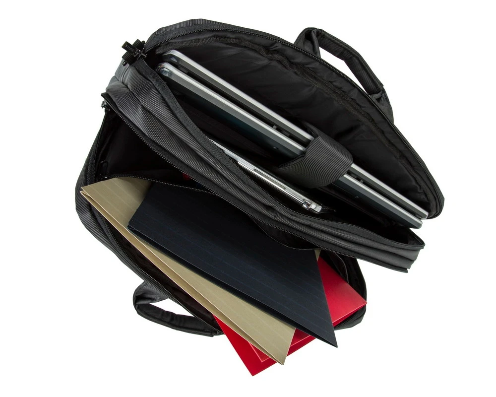 Geantă pentru laptop rivacase central, 16", poliester, negru 3
