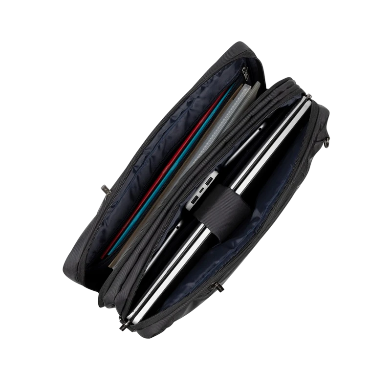 Geantă pentru laptop rivacase central, 16", poliester, negru 10