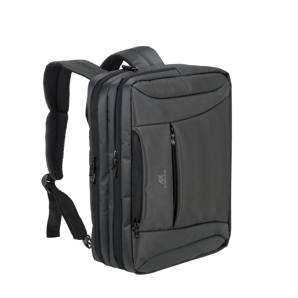 Geantă pentru laptop rivacase central, 16", poliester, negru 18
