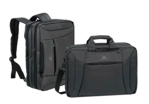 Geantă pentru laptop rivacase central, 16", poliester, negru Thumbnail 31