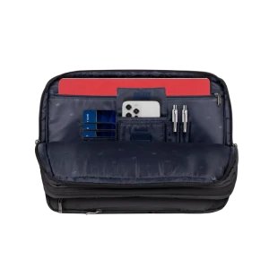 Geantă pentru laptop rivacase central, 16", poliester, negru Thumbnail 29