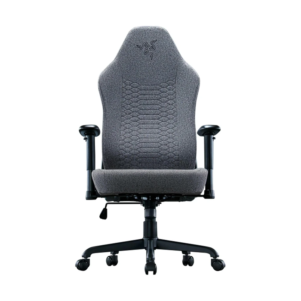 Кресло razer iskur v2 x fabric/светло-серое 2