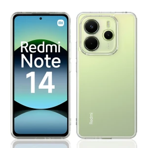 Woo case tpu soft xiaomi redmi note 14 4g, clear 163.3 x 76.6 x 8.2 mm Thumbnail 2