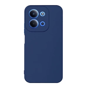 Woo case liquid silicone redmi 15c (173mm), blue