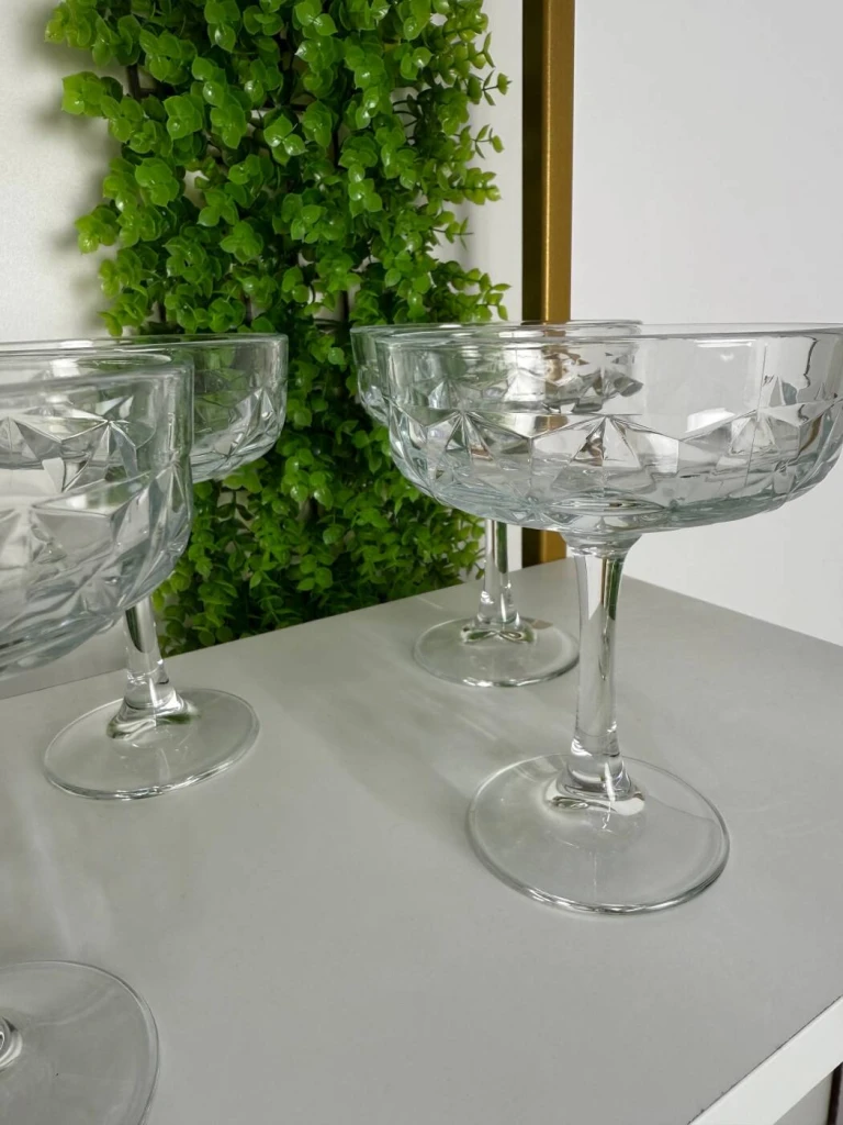 Set 4 pahare din sticla pentru cocktail, 250ml  (1204339) 5