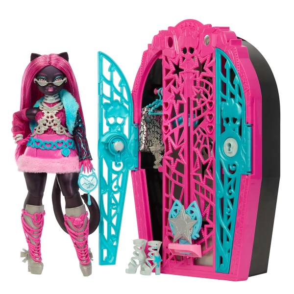 Set de joc monster high "catty noir" 4
