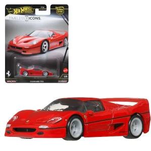 Hot wheels 1:64 mașinuță din colecția "cultura auto", ferrari f50 Thumbnail 2