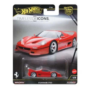 Hot wheels 1:64 mașinuță din colecția "cultura auto", ferrari f50 Thumbnail 3