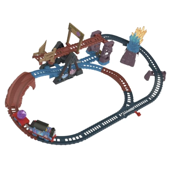 Set de tren "aventuri în peșterile de cristal", thomas și prietenii 3