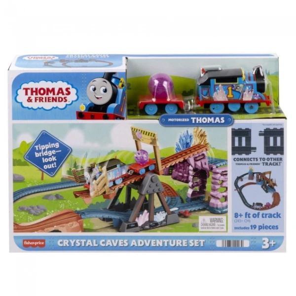 Set de tren "aventuri în peșterile de cristal", thomas și prietenii 4