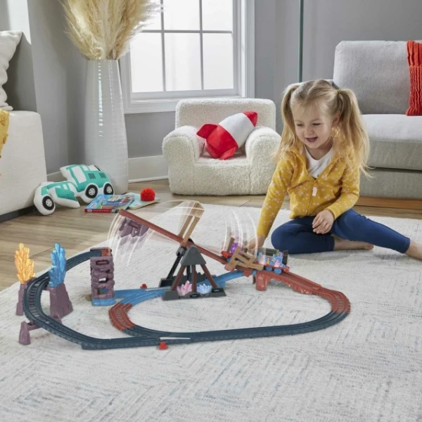 Set de tren "aventuri în peșterile de cristal", thomas și prietenii 8