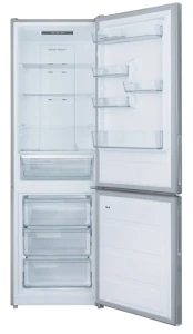 Frigider daewoo dnf-310mex-1 310l (86l+224l), 188cm, total no frost, clasa e, inox, decongelare automata, super freeze, control electronic, iluminare Thumbnail 2