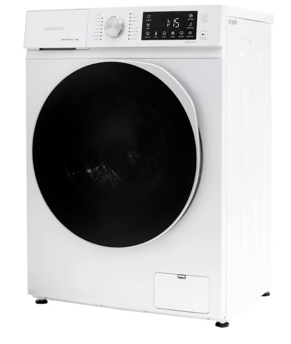 Masina de spalat rufe daewoo dwd-fv9021-5,  9 kg / 1400rpm, 60cm, clasa a, motor inverter, display, usa dubla neagra, 16 program, alb 5