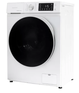 Masina de spalat rufe daewoo dwd-fv9021-5,  9 kg / 1400rpm, 60cm, clasa a, motor inverter, display, usa dubla neagra, 16 program, alb Thumbnail 5