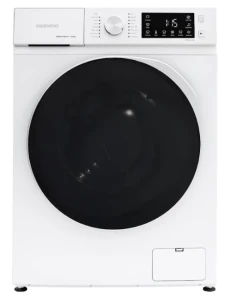 Masina de spalat rufe daewoo dwd-fv9021-5,  9 kg / 1400rpm, 60cm, clasa a, motor inverter, display, usa dubla neagra, 16 program, alb Thumbnail 8
