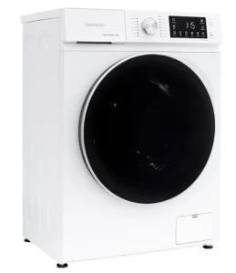 Masina de spalat rufe daewoo dwd-fv9021-5,  9 kg / 1400rpm, 60cm, clasa a, motor inverter, display, usa dubla neagra, 16 program, alb Thumbnail 2