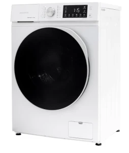 Masina de spalat rufe daewoo dwd-fv9021-5,  9 kg / 1400rpm, 60cm, clasa a, motor inverter, display, usa dubla neagra, 16 program, alb Thumbnail 4