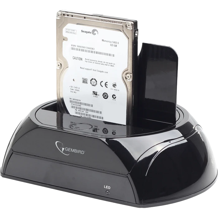 Docking station pentru hdd/ssd gembird hd32-u3s-2, negru (hd32-u3s-2) 3